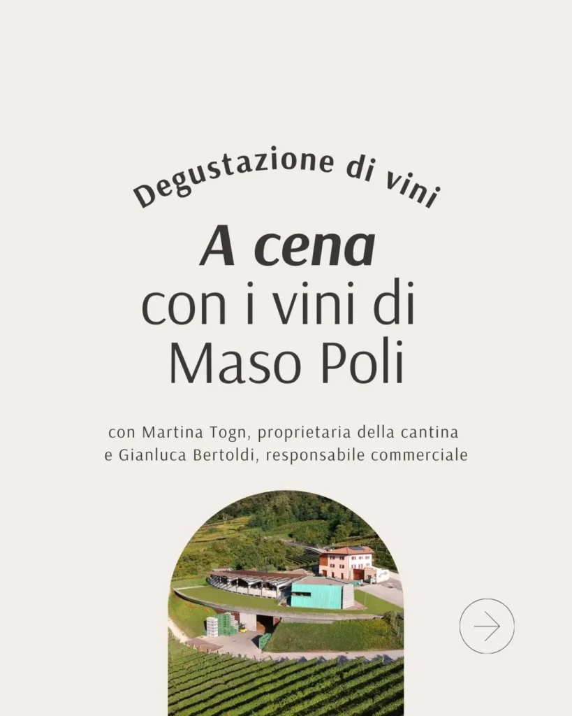 evento degustazione a trento con maso poli - il libertino trento