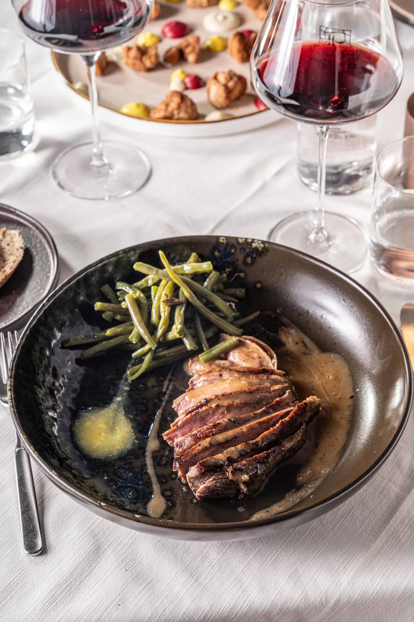 piatti del menu degustazione territorio - cucina libertino